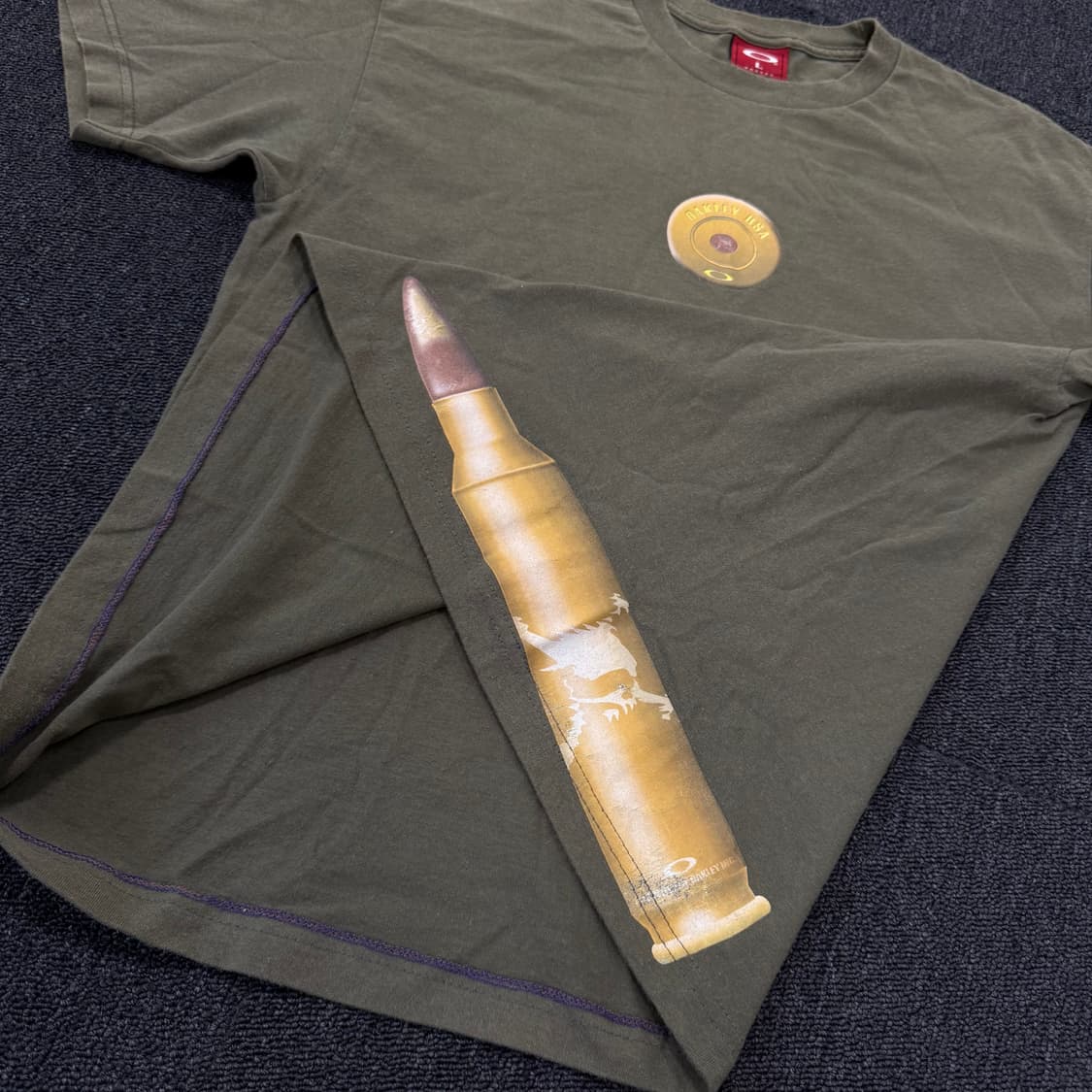 오클리 총알 프린팅 아카이브 빈티지 반팔 티셔츠 상품이미지6