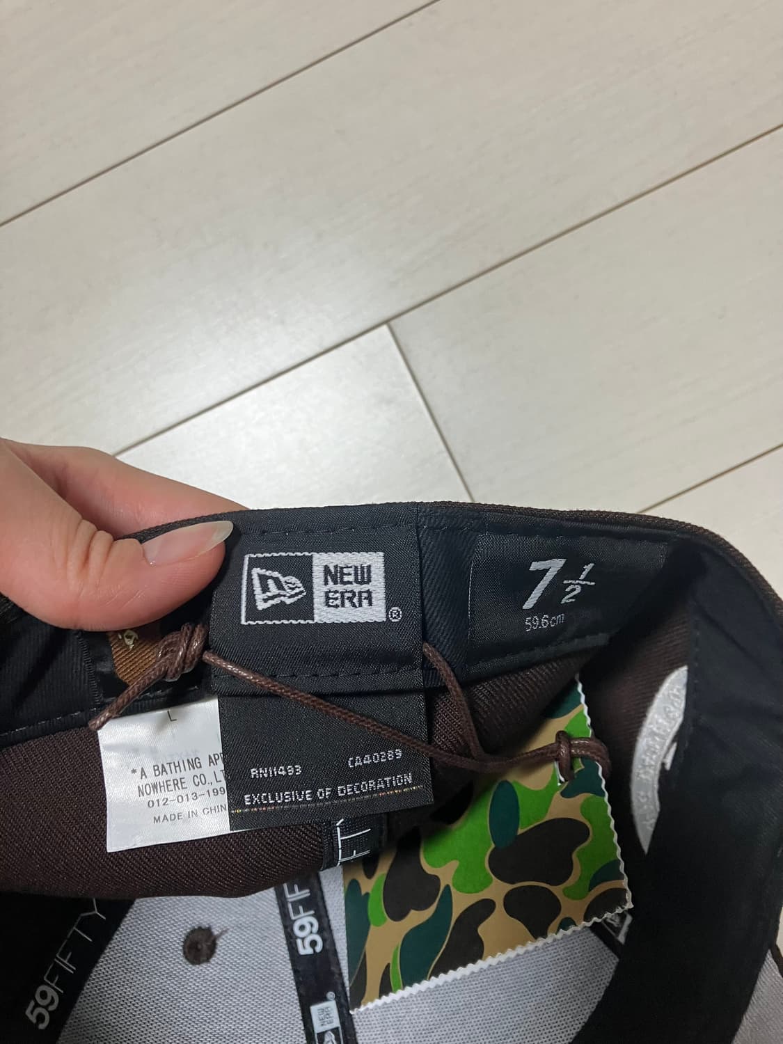 베이프 뉴에라 볼캡 상품이미지3