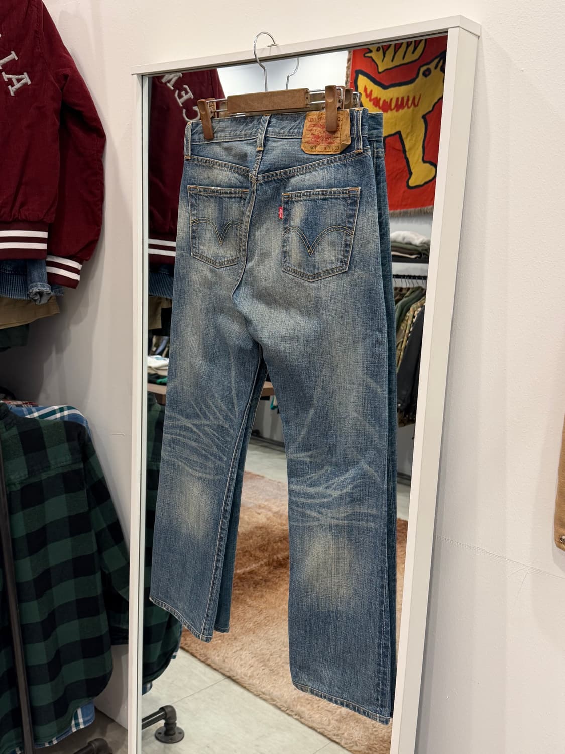 00s Levis 리바이스 빈티지 501 데님 팬츠 (30inch) 상품이미지5