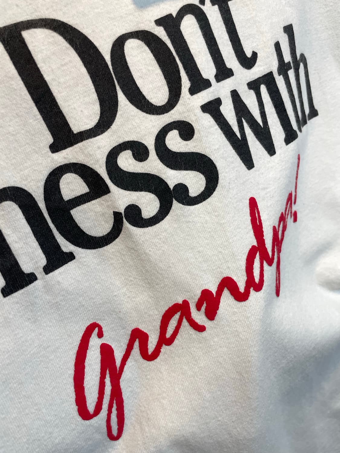 헤인즈 90‘s USA vtg 유머 티셔츠 상품이미지2