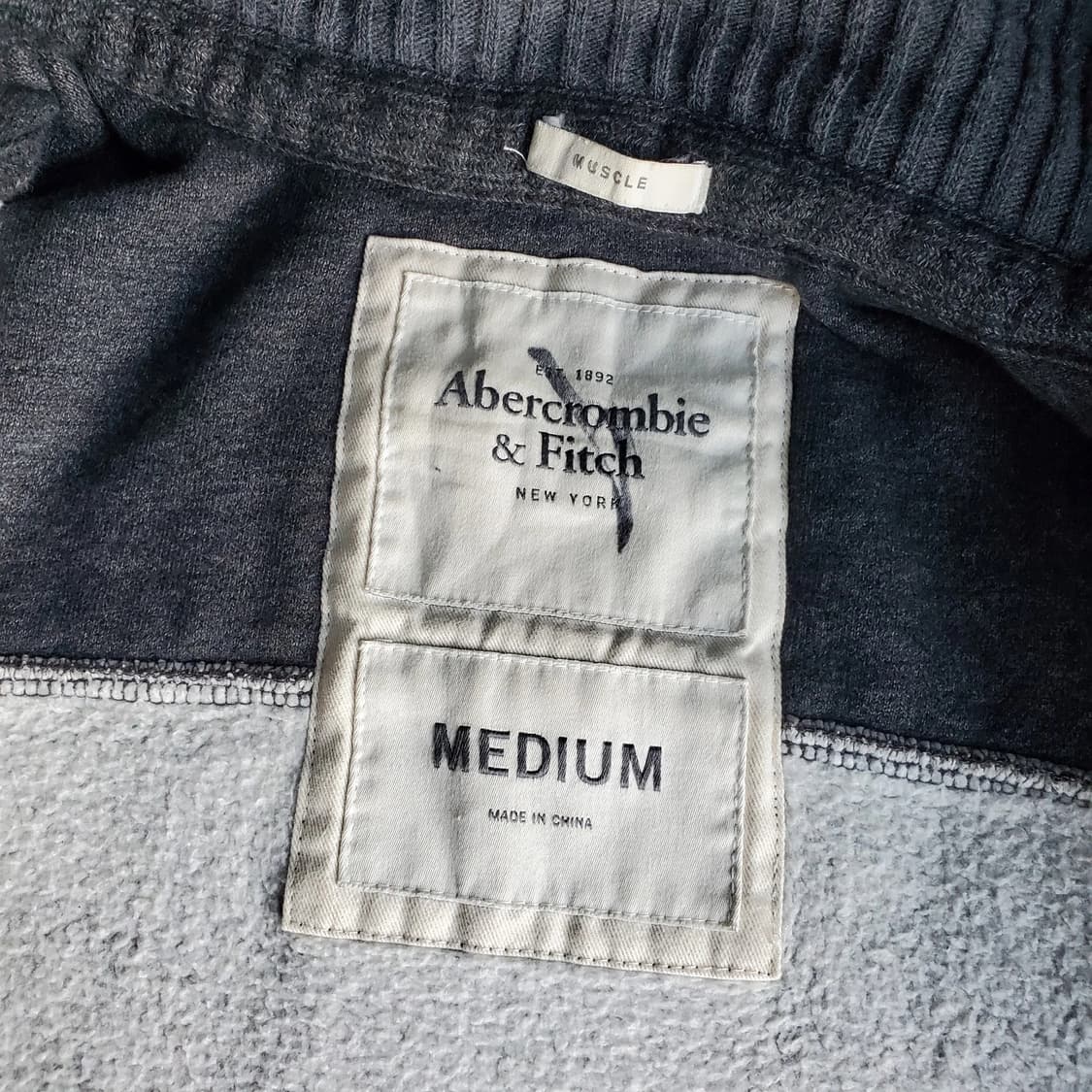 아베크롬비 앤 피치 빈티지 사슴 자수 버튼 후드 집업 상품이미지7