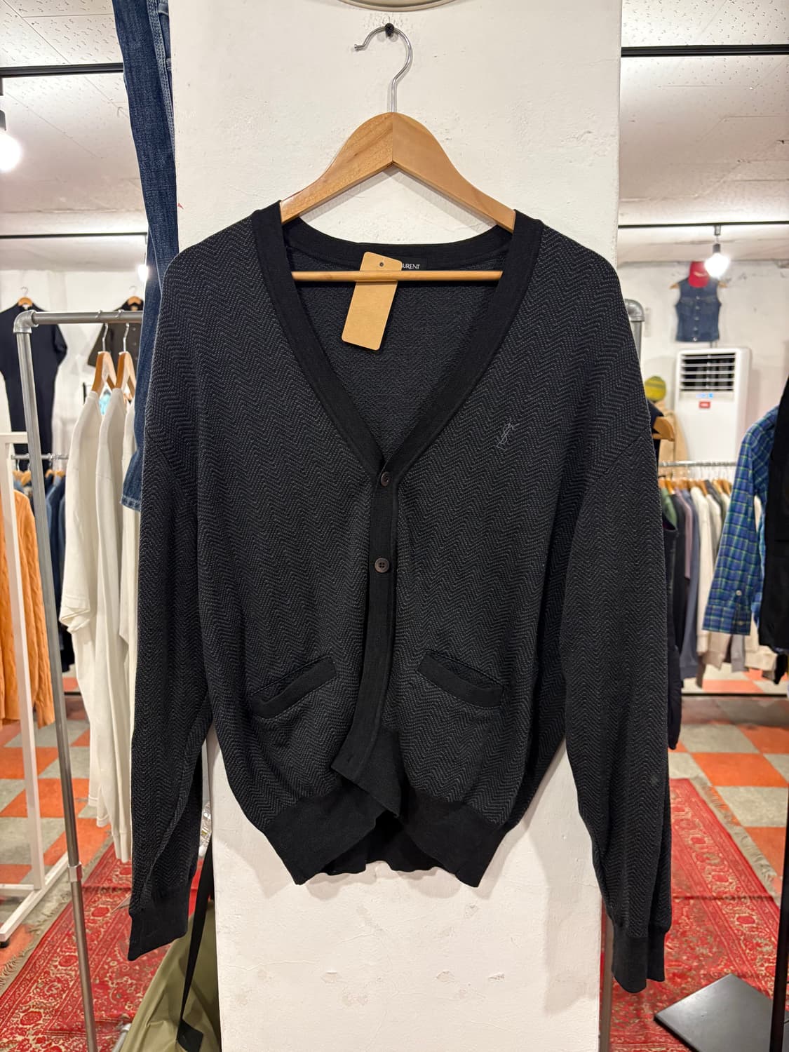 입생로랑 가디건 상품이미지3