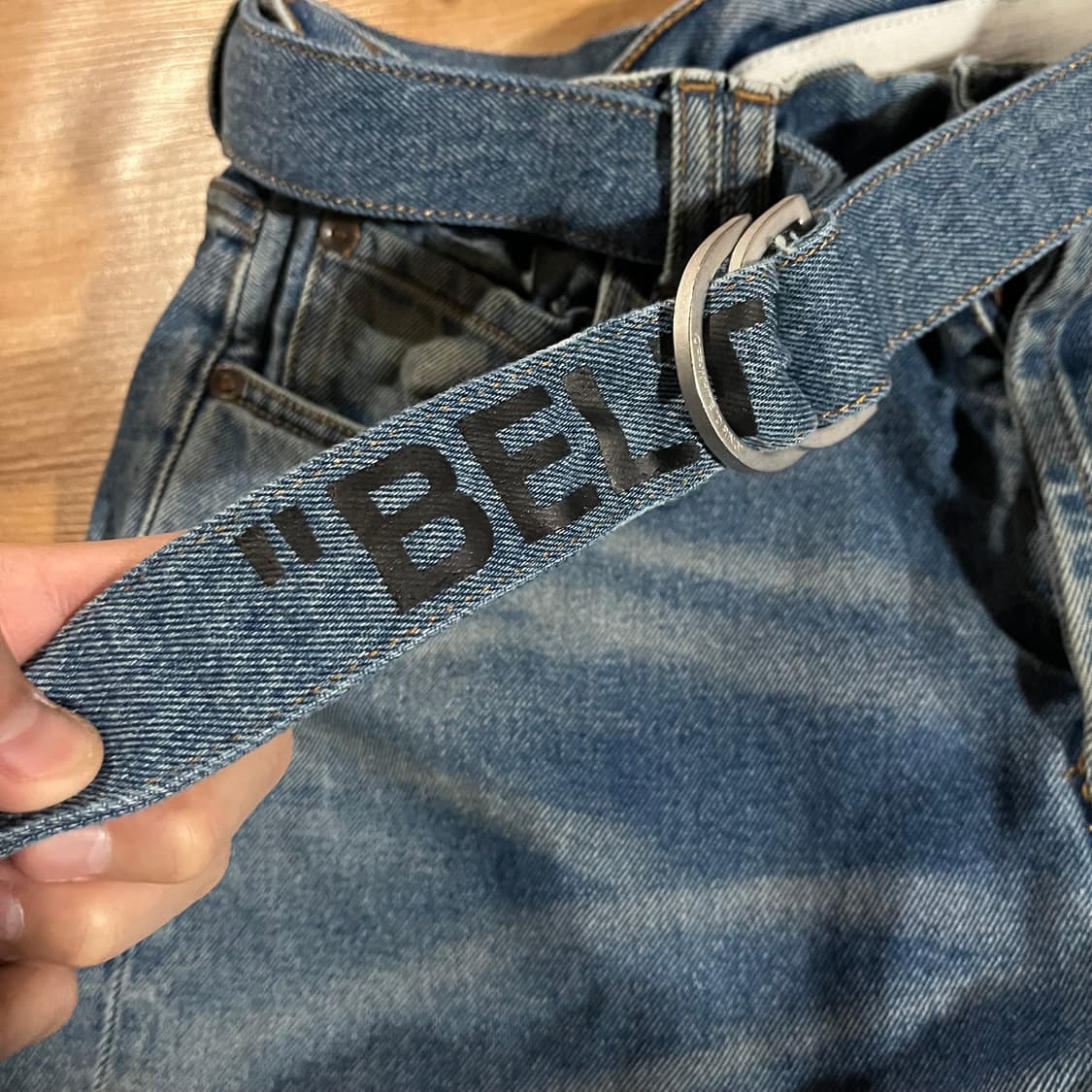 [33] 오프화이트 마징가 데님진 상품이미지9