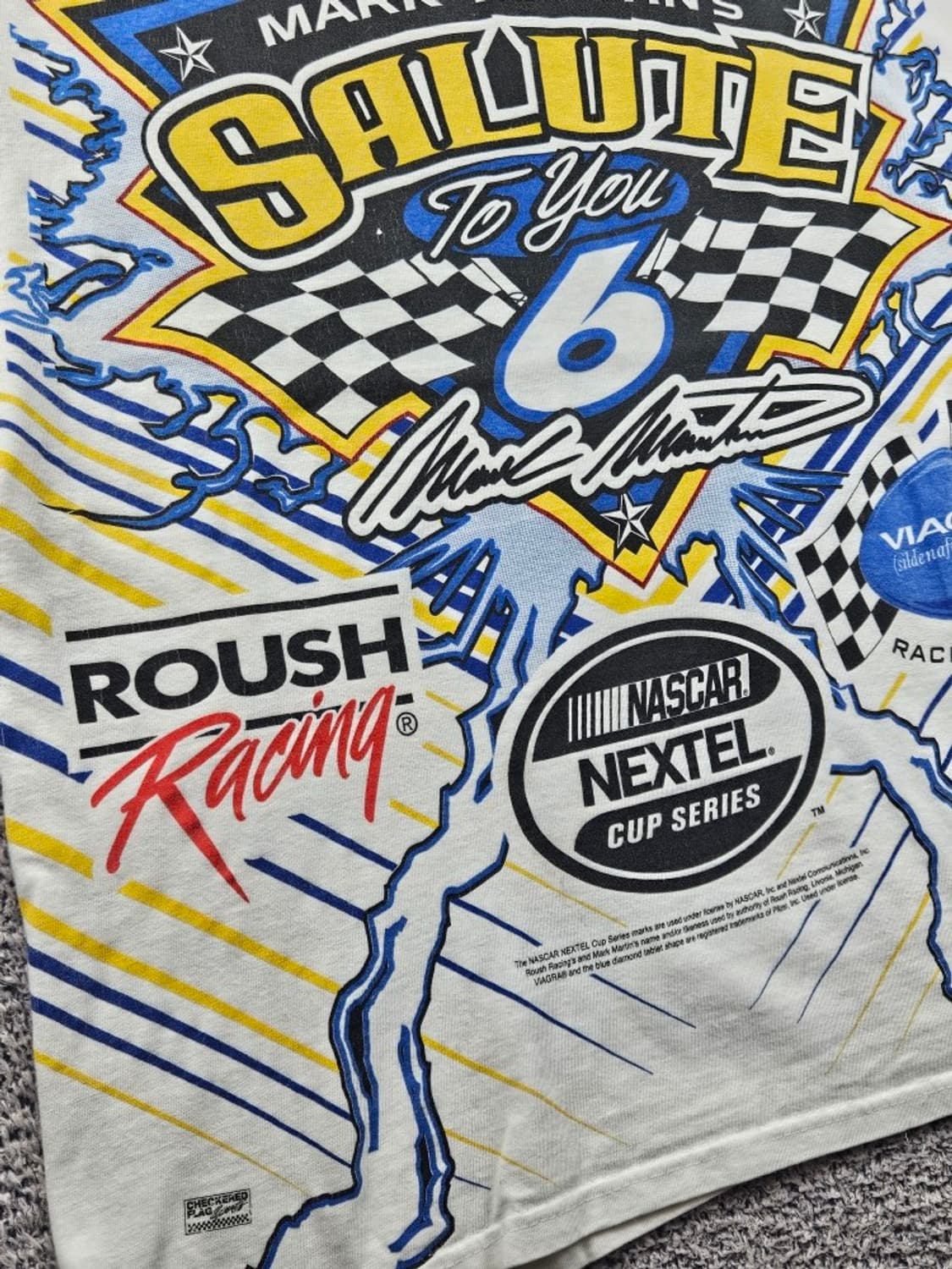 나스카 마크 마틴 레이싱 반팔 티셔츠 ( L ) / 11922 상품이미지10