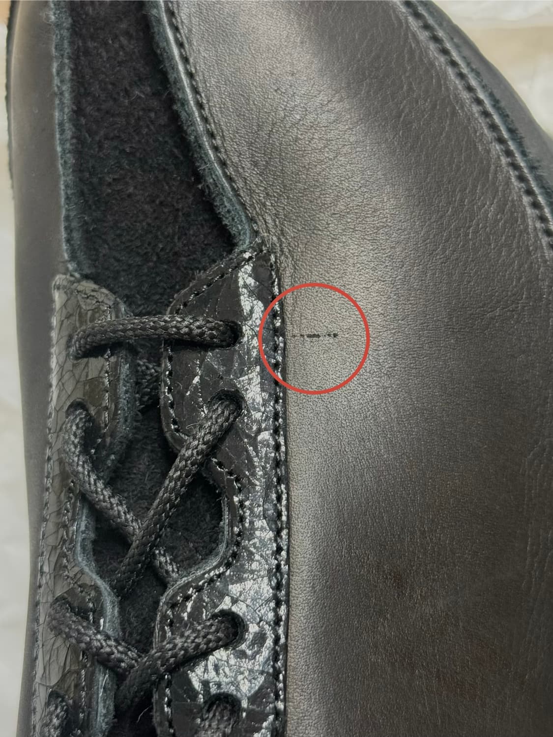 아워레가시 클로브 블랙 레더 EU42 새상품 리퍼브 상품이미지4