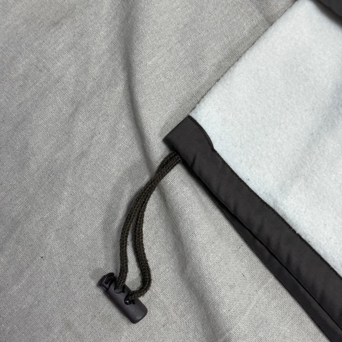 아디다스 90s 올드스쿨 플리스 브라운 빅로고 후드 XL 상품이미지4