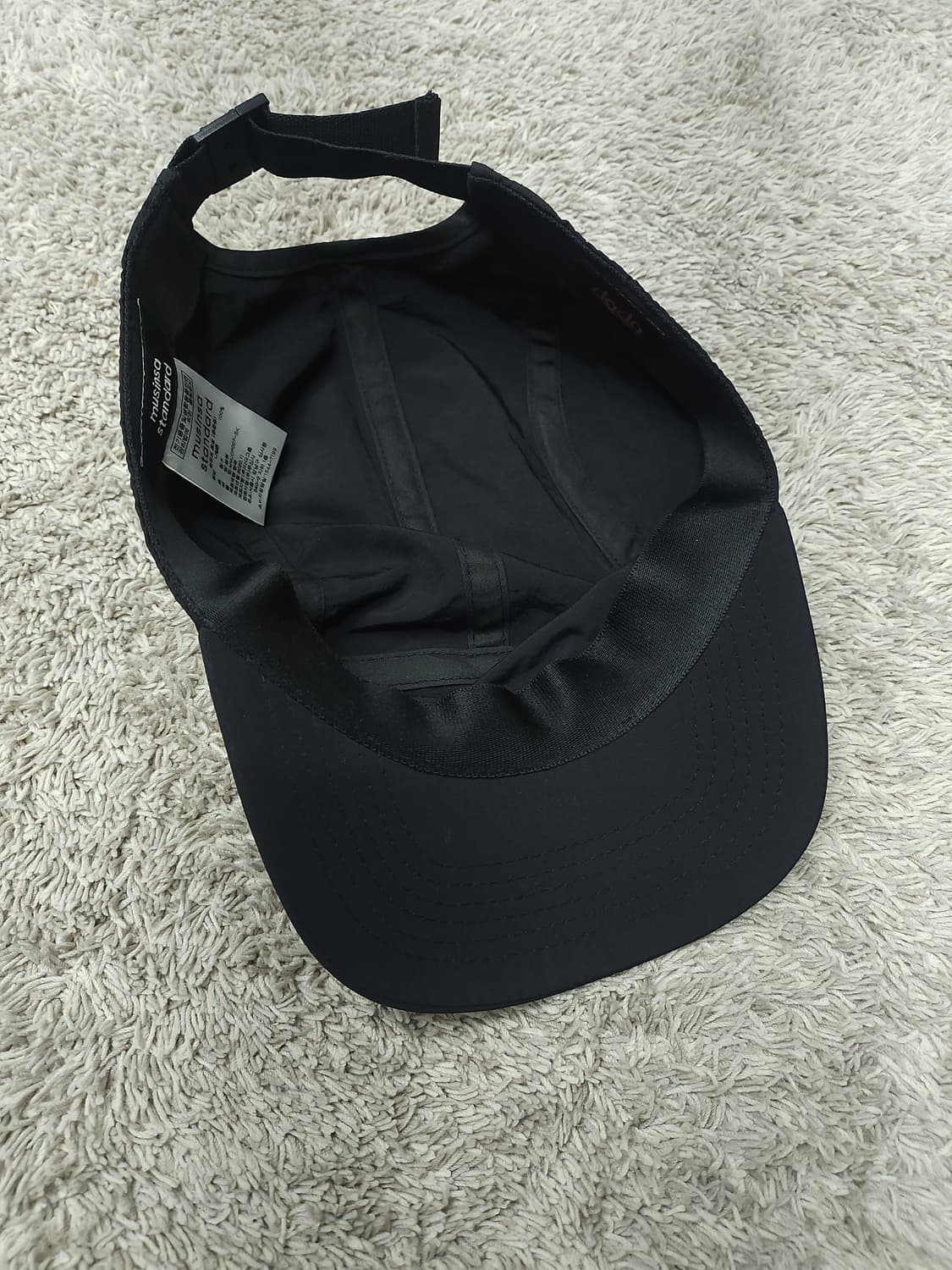 무신사 스탠다드 캠프캡 블랙 L  새제품 상품이미지6