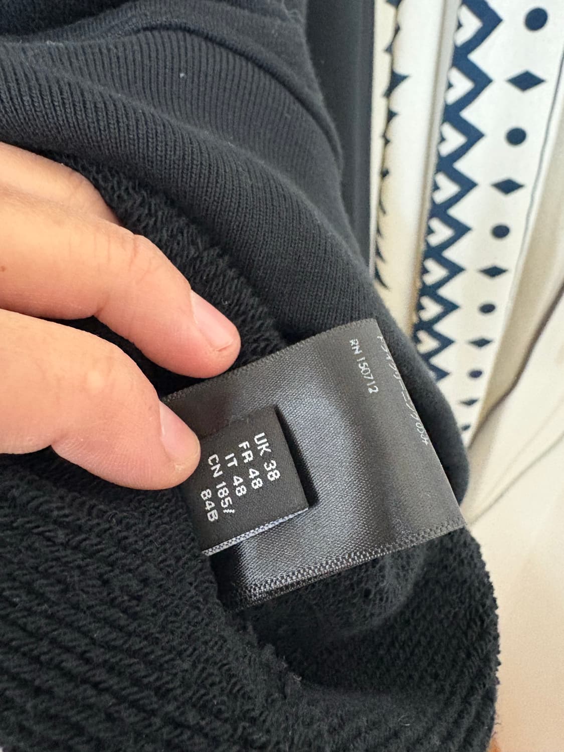 아미리 Men's Black Sweatshirt 상품이미지10