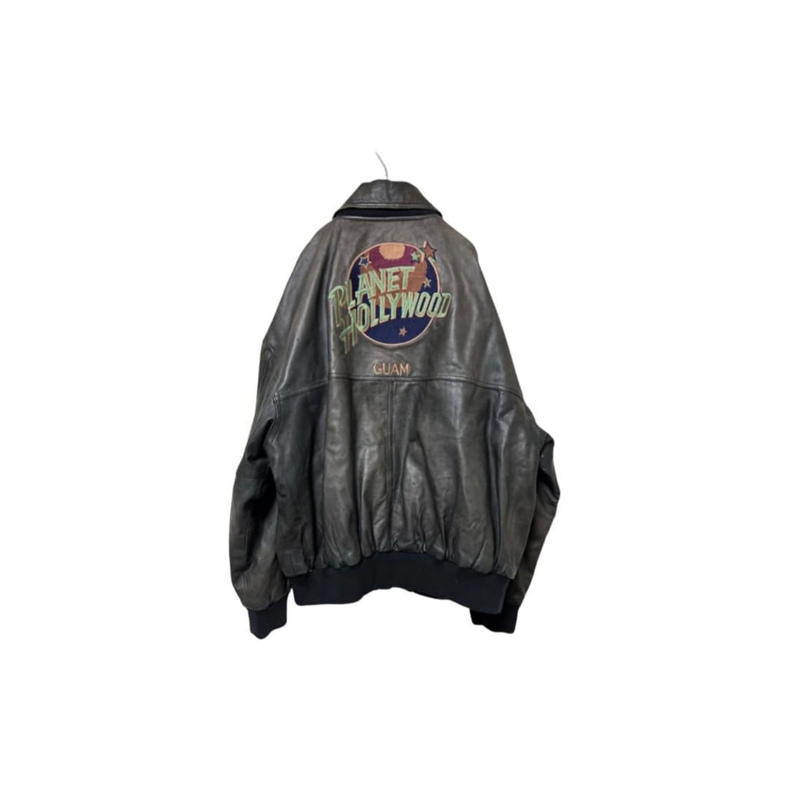 90‘s Planet Hollywood 가죽자켓 (양면, 카라 탈부착) 상품이미지10