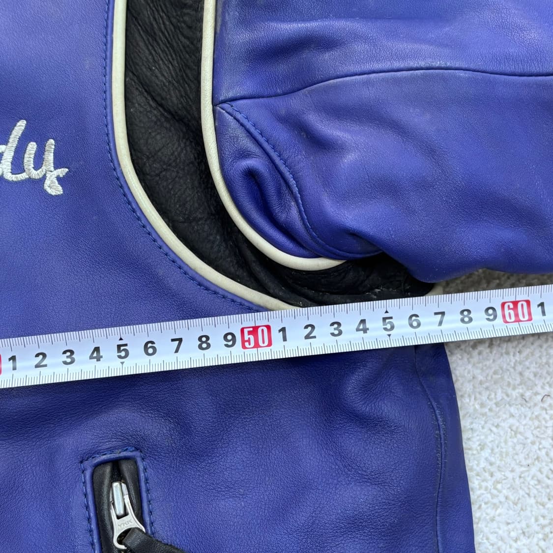 LL 그리디 남성 블루 바시티 자켓 0324E 상품이미지9