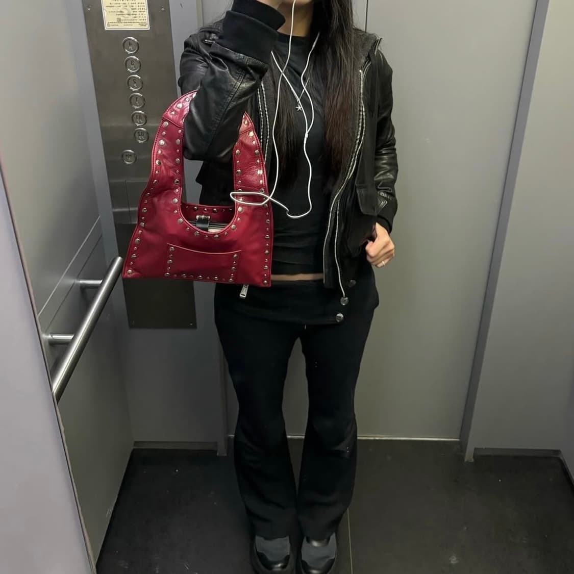 R13 레더 자켓 상품이미지5