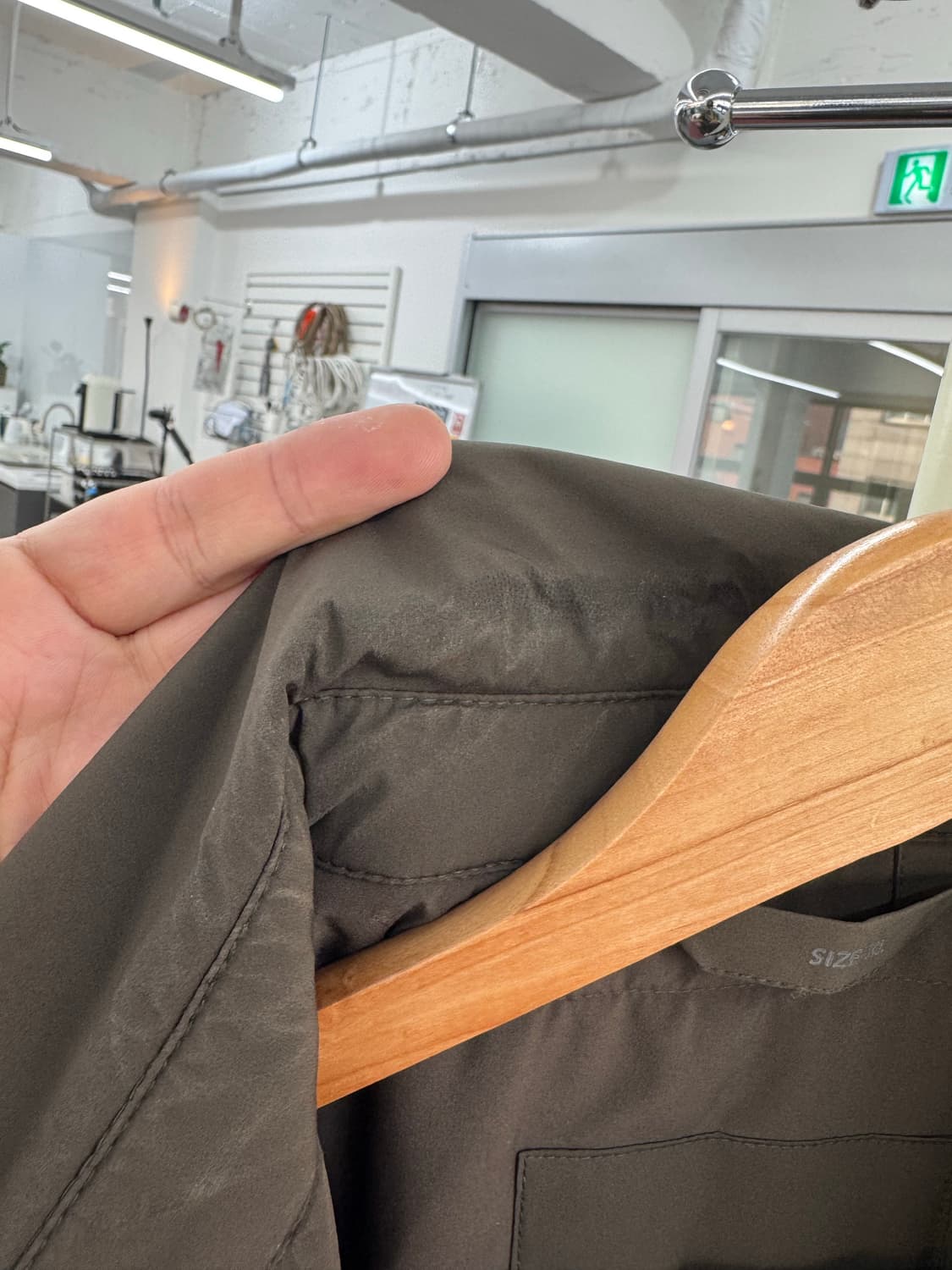 마시모두띠 누빔 셔츠 재킷 XL 상품이미지7