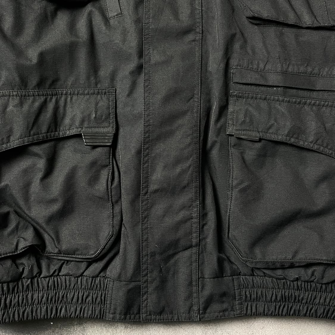 DICKIES 디키즈 블랙 후드 탈부착 베스트 워크 자켓 A00830 상품이미지4