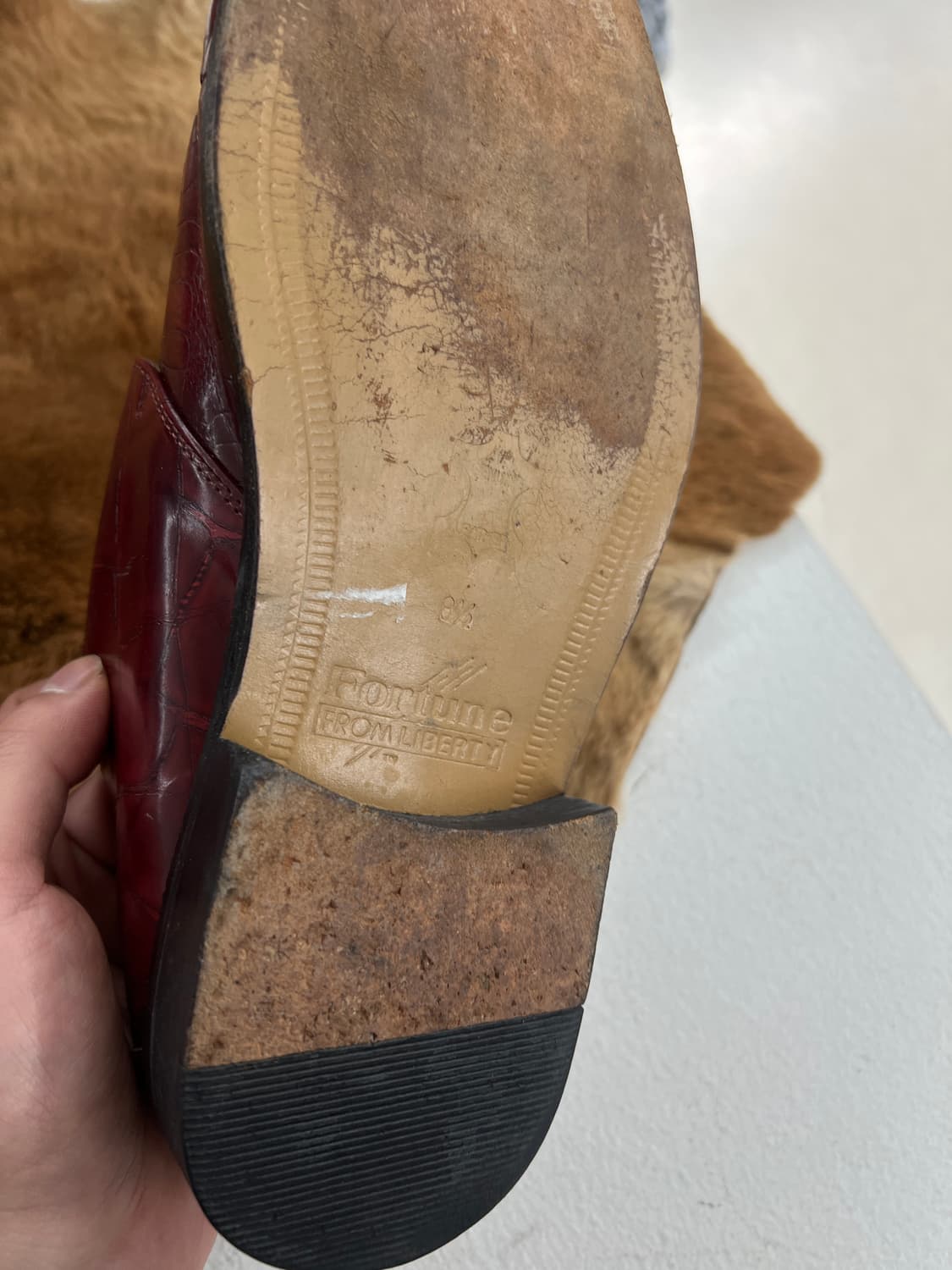 레더 스퀘어토 더비 상품이미지5