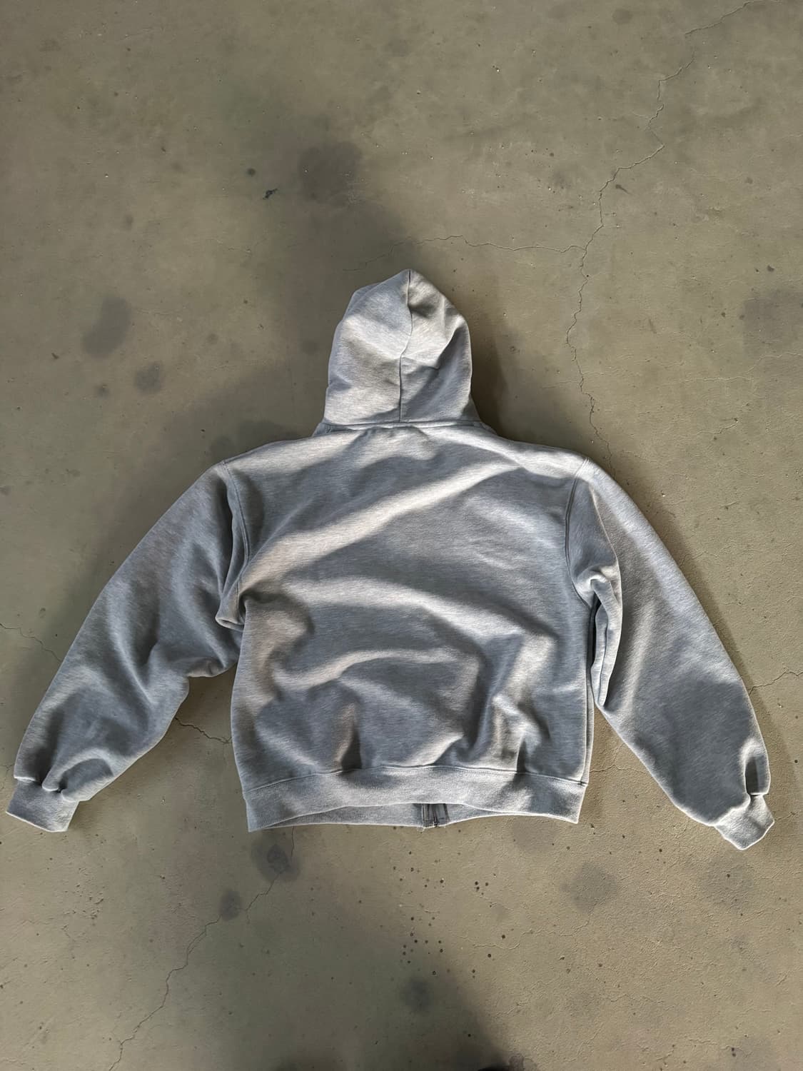 아킴보 클럽 후드 집업 L 멜란지 그레이  상품이미지3