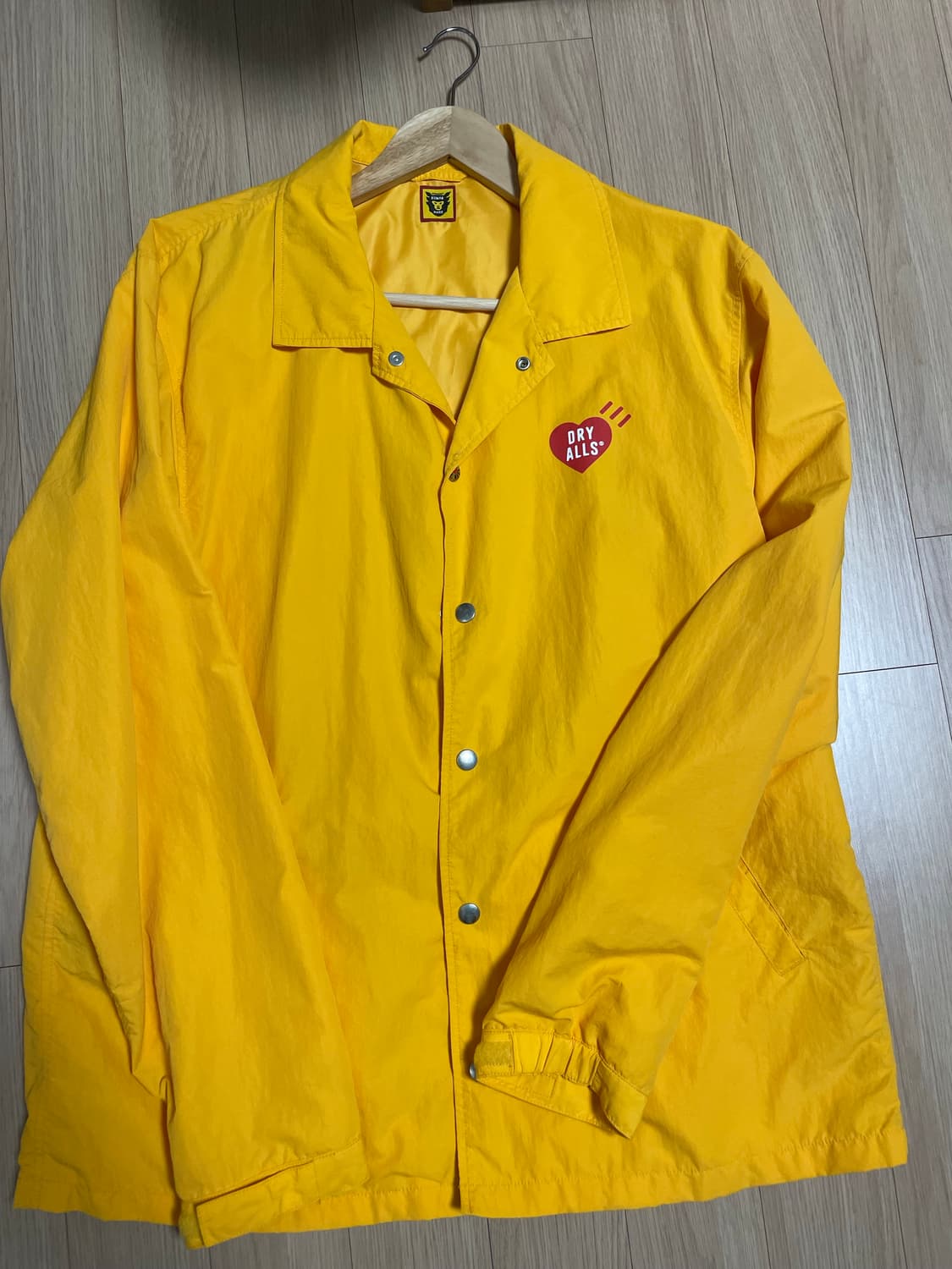 휴먼메이드 옐로우 코치자켓 L 상품이미지1