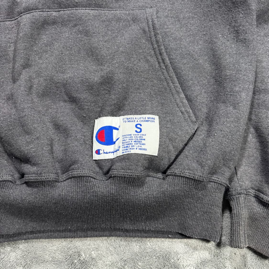 챔피온 빅로고 후드티 상품이미지3