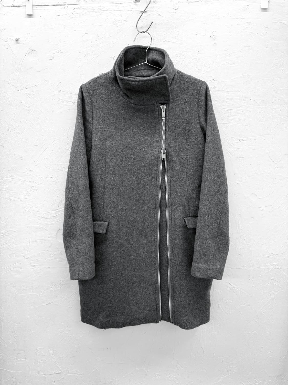 moussy 투웨이집업 울 코트 상품이미지4