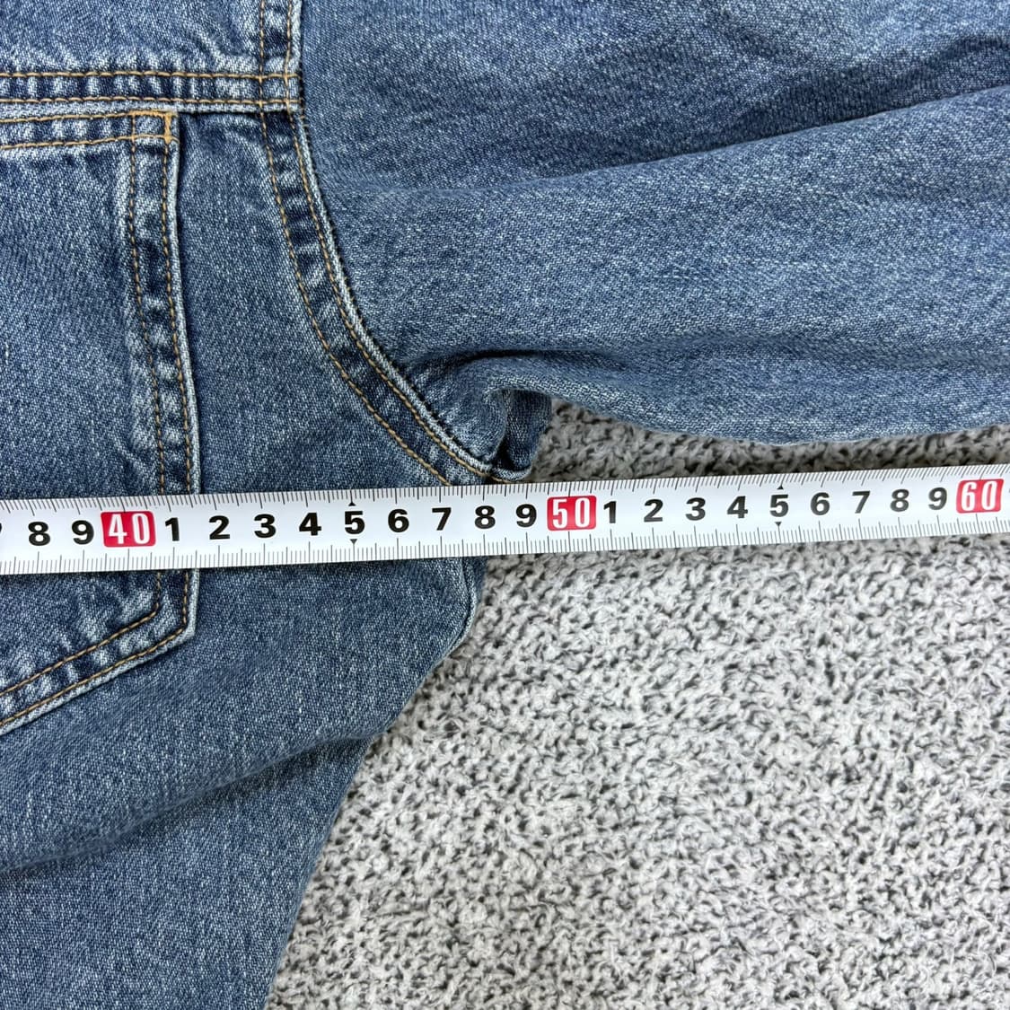 실측확인 자라 데님 점프수트 0406J 상품이미지4