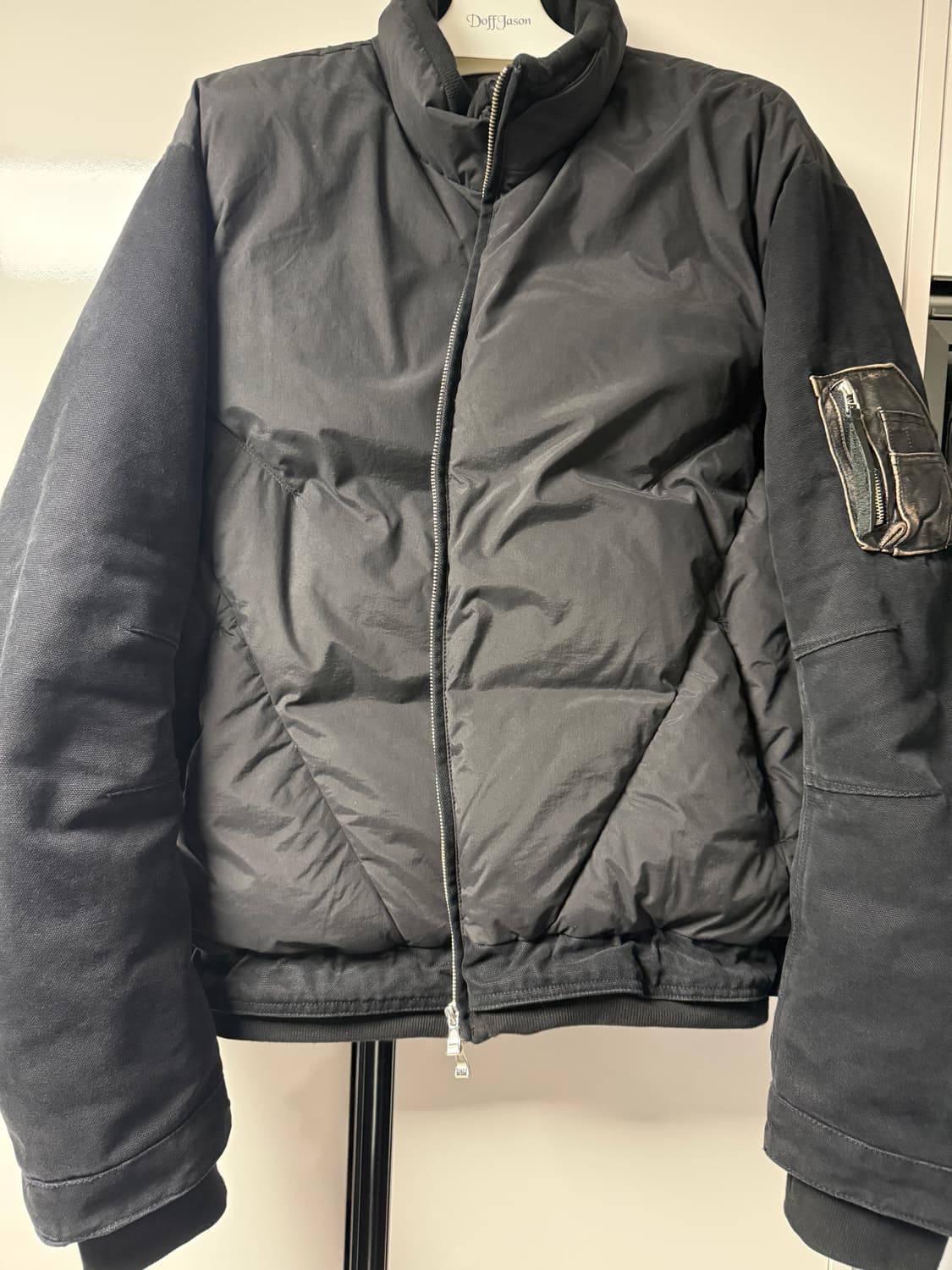 [L]엑슬림 EP.8 01 DOWN JACKET-BLACK 상품이미지1