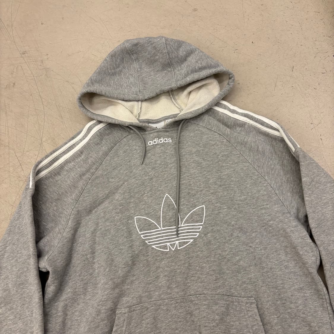 아디다스 트레포일 빅로고 후드티 상품이미지2