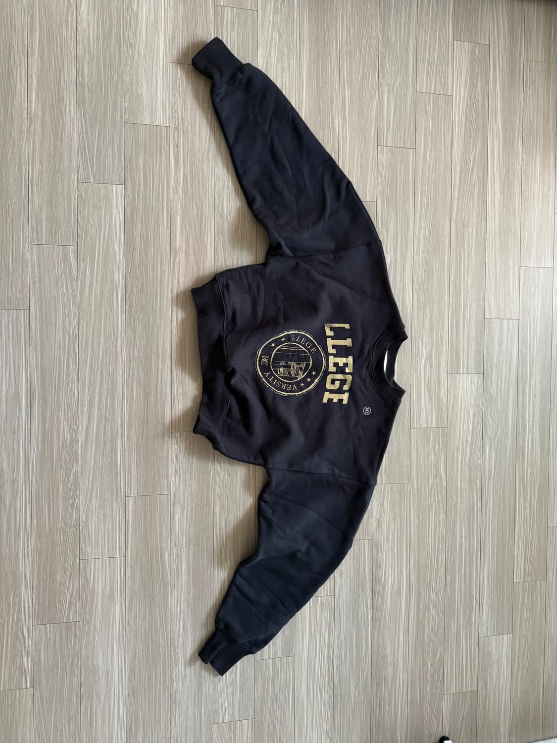 렉토 여성 맨투맨 차콜 상품이미지2