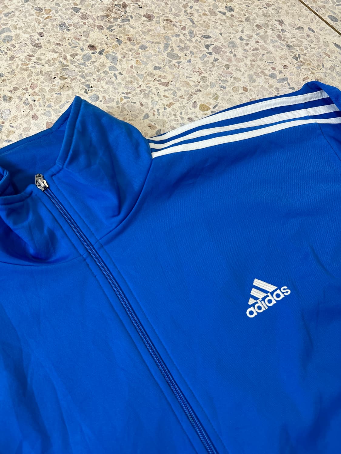 90s'아디다스 블루 트랙 자켓 상품이미지5