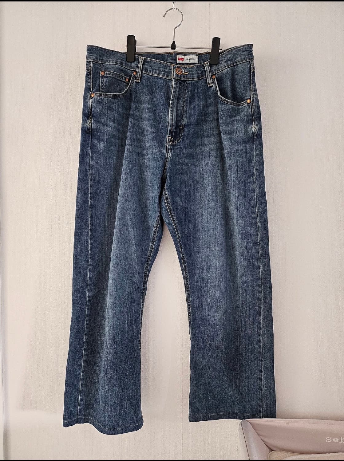 랭글러 부츠컷 데님 착샷있어요~ 상품이미지1