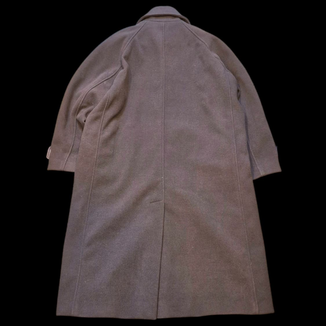 FREE(착샷잇음) 차콜브라운 싱글롱코트  상품이미지2