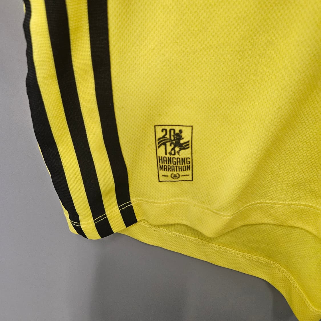 아디다스 기능성 반팔 티셔츠 옐로우 상품이미지3