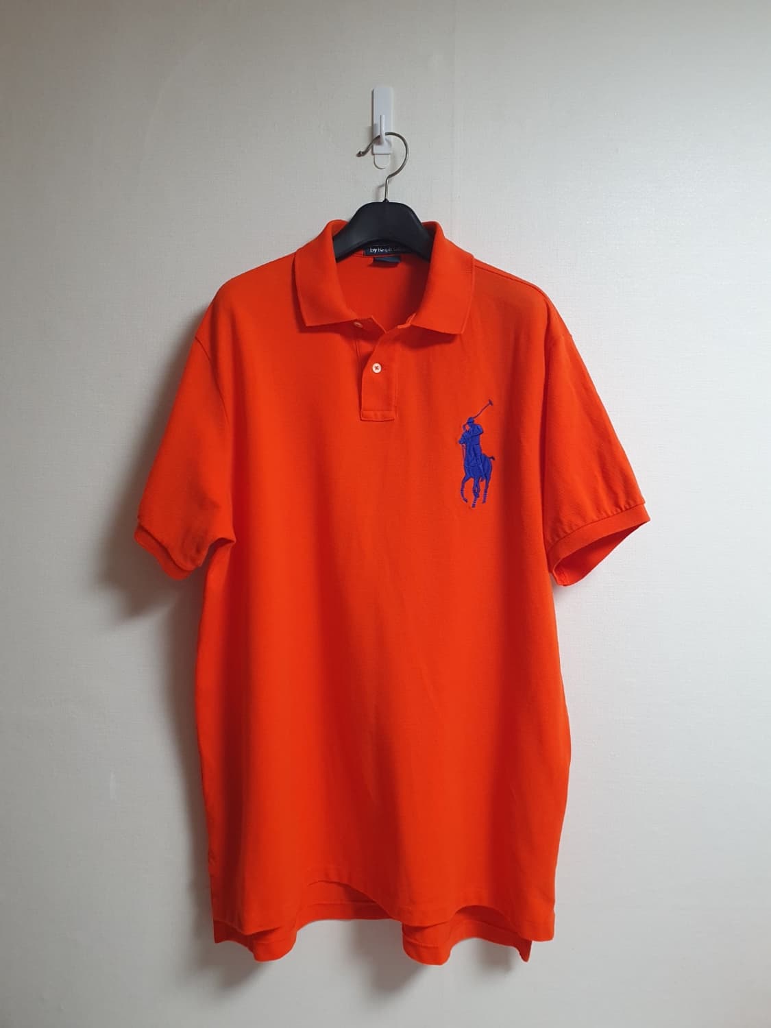 폴로랄프로렌 빅포니 카라티 형광오렌지 넘버3 XL 상품이미지2