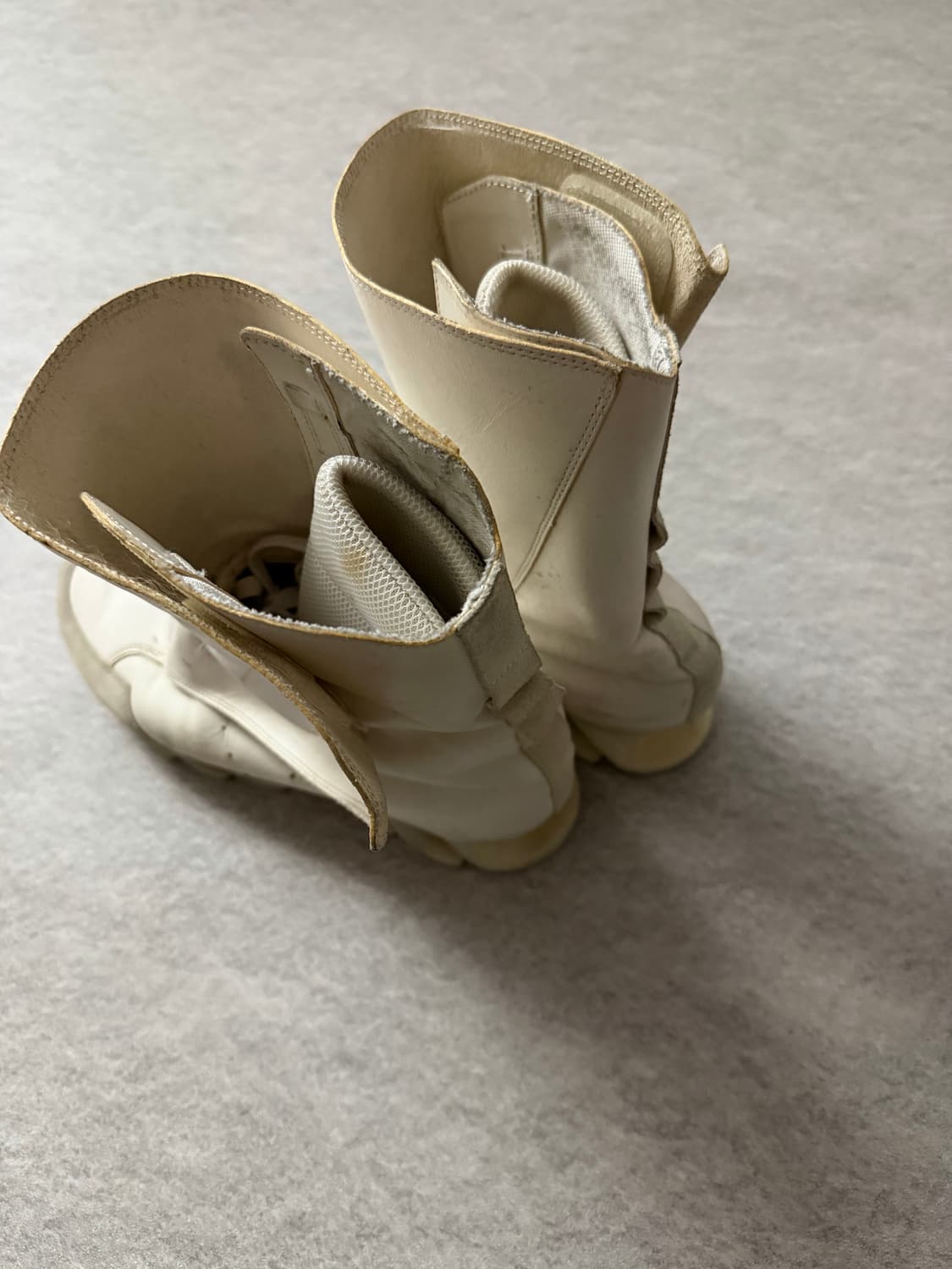 릭오웬스 아디다스 화이트 부츠 상품이미지5