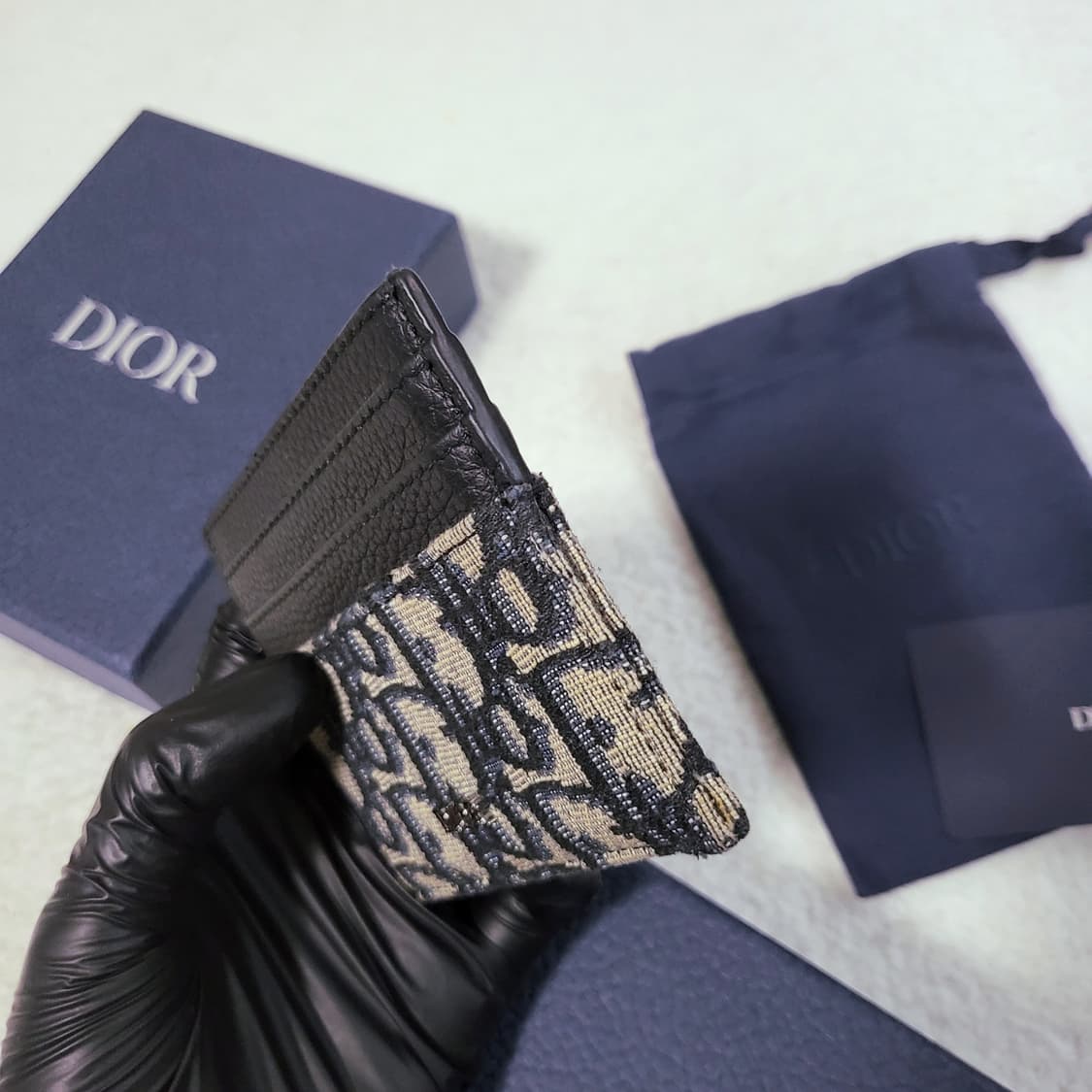 [새상품급/풀구성] 디올 오블리크 카드홀더 카드지갑  상품이미지5