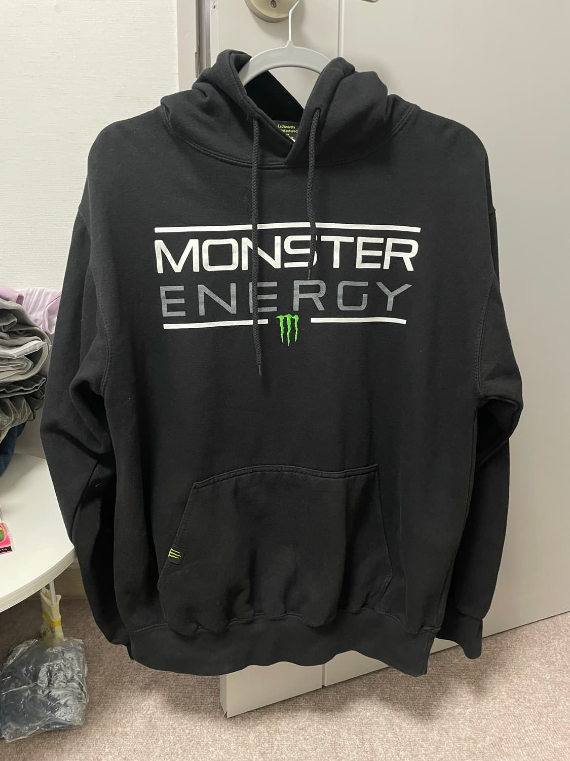 몬스터에너지 기모 후드티 M 상품이미지1