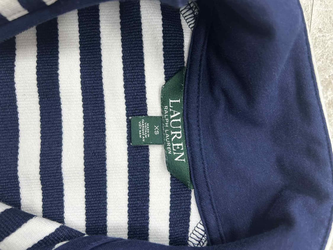 폴로 랄프로렌 핀터깔 RL 스트라이프 걸즈 트랙탑 희귀져지(XS) 상품이미지4