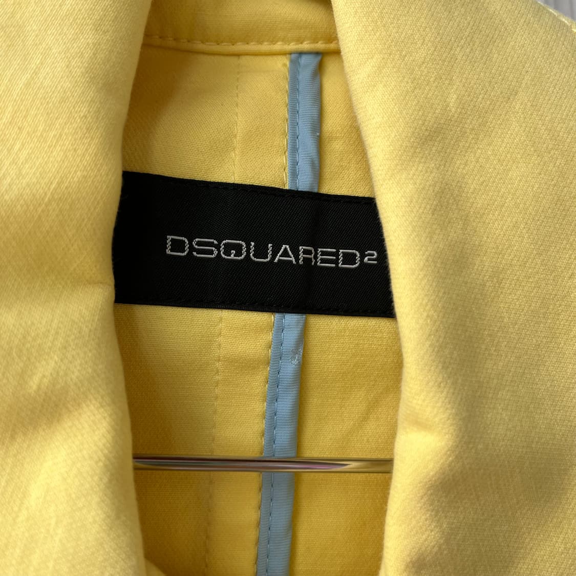 Disquared yellow jacket 디스퀘어드 자켓 옐로우 연노랑 상품이미지2