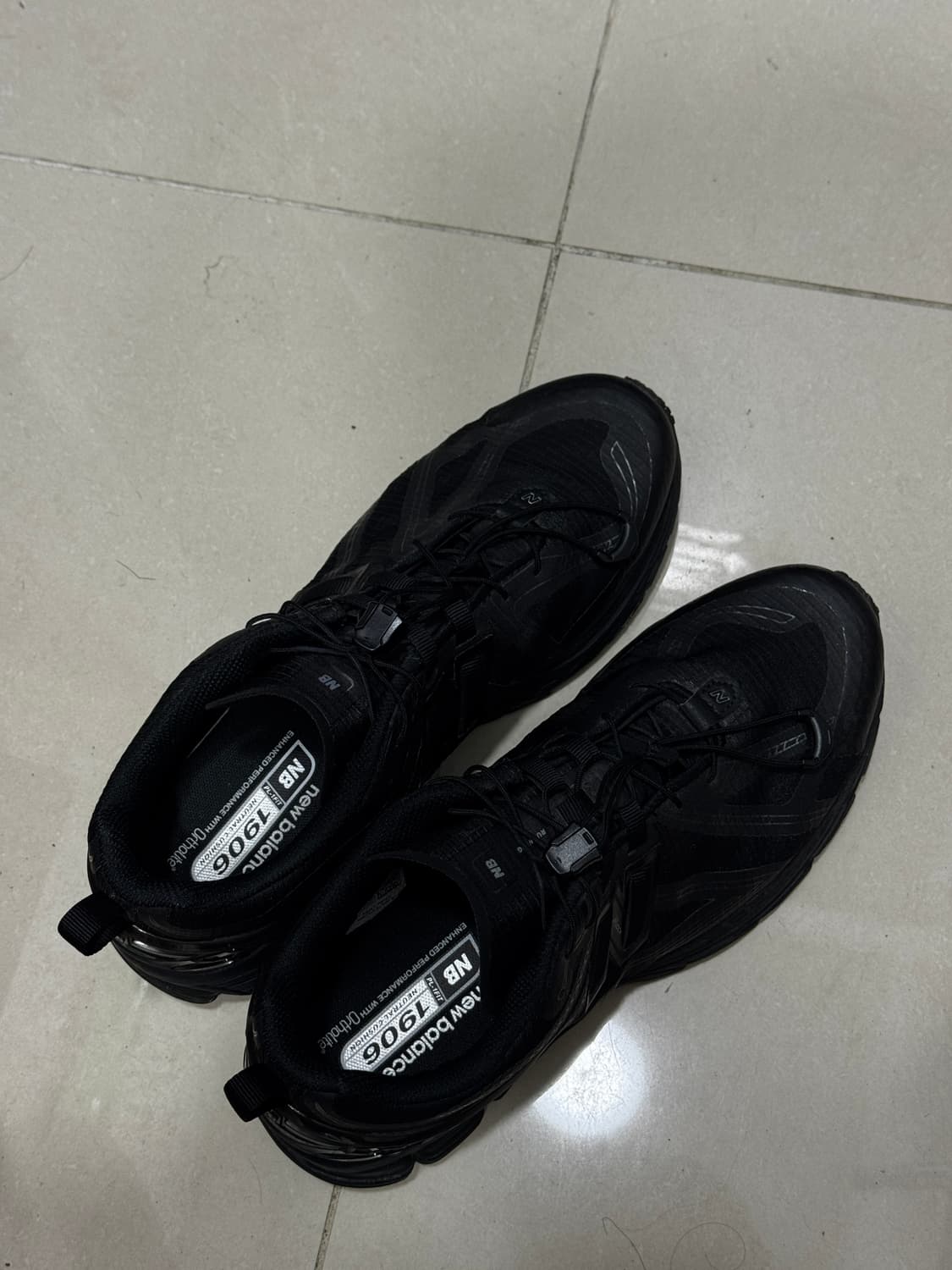 [285] 뉴발란스 1906R 블랙 다크 실버 메탈릭 U1906RNB 상품이미지6