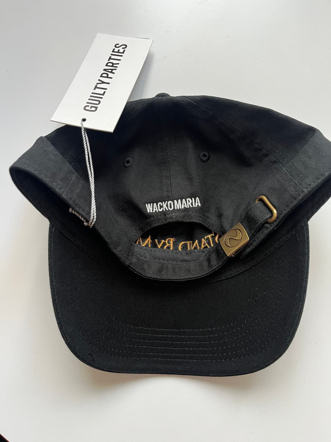 와코마리아 stand by me 볼캡 모자 블랙 새상품 상품이미지3