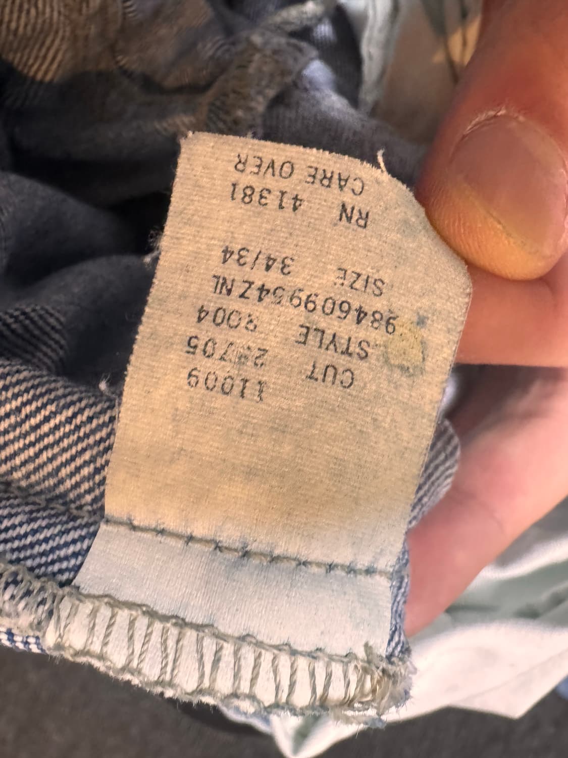 더블알엘 RRL 90S 데님팬츠 상품이미지5