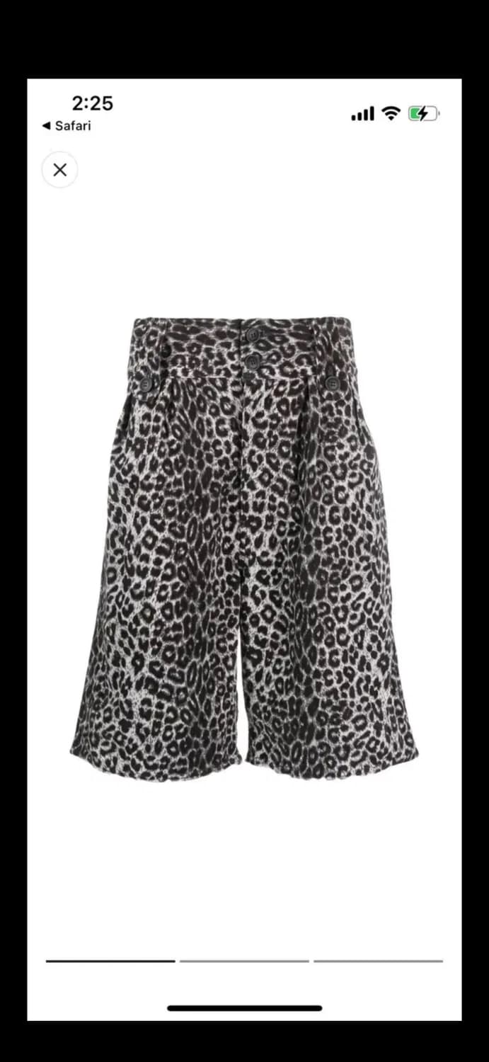 4)visvim coronel leopard short pants bk 상품이미지1