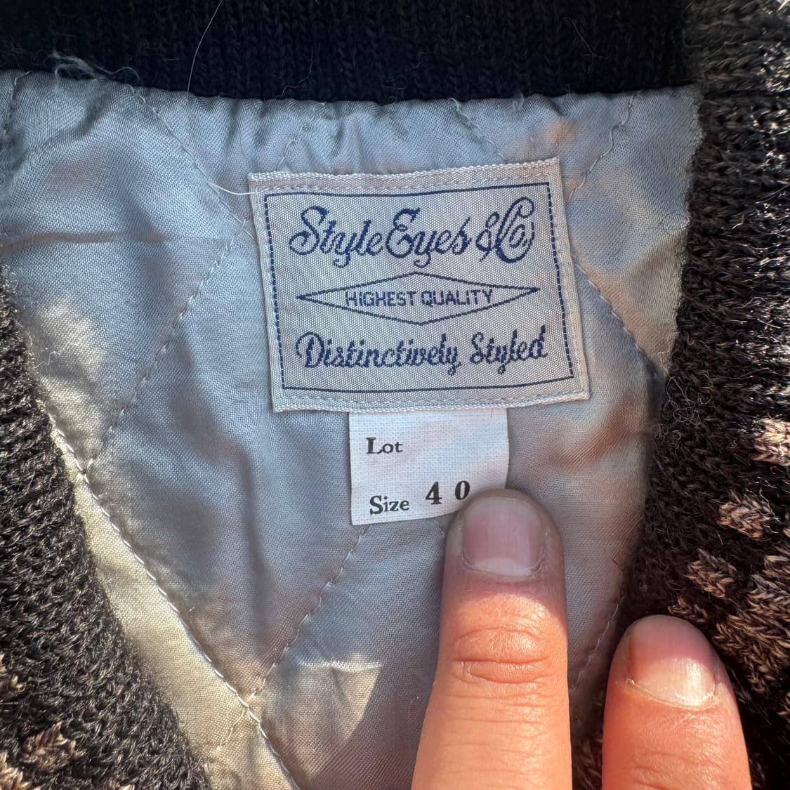 [M~L] Style Eyes 스타일아이즈 카 코트 자켓 상품이미지9