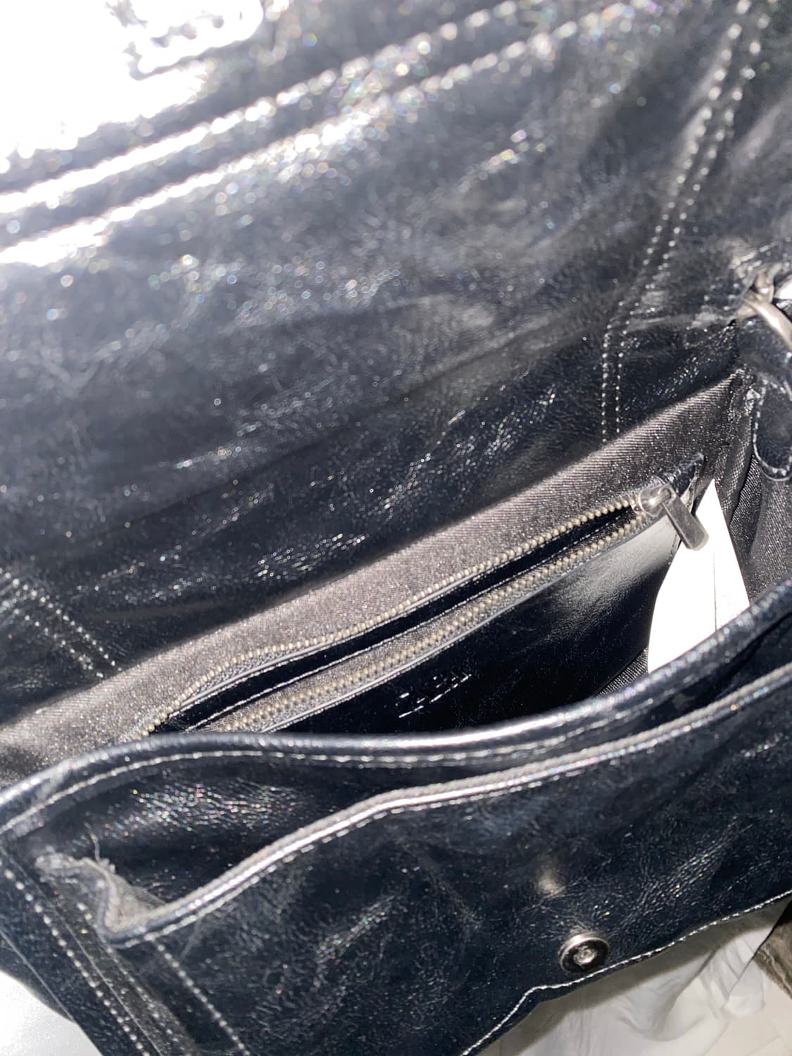 링클 이펙트 락 크로스백 숄더백 상품이미지4