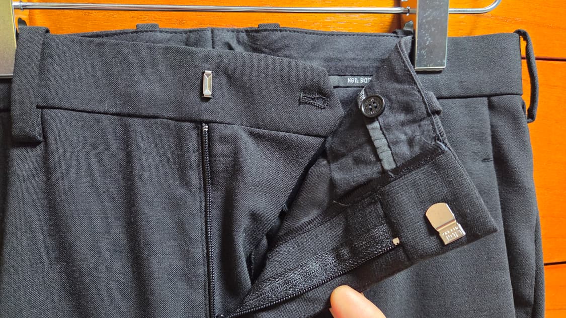 [44] 닐바렛 슬렉스 스키니핏 블랙 상품이미지8