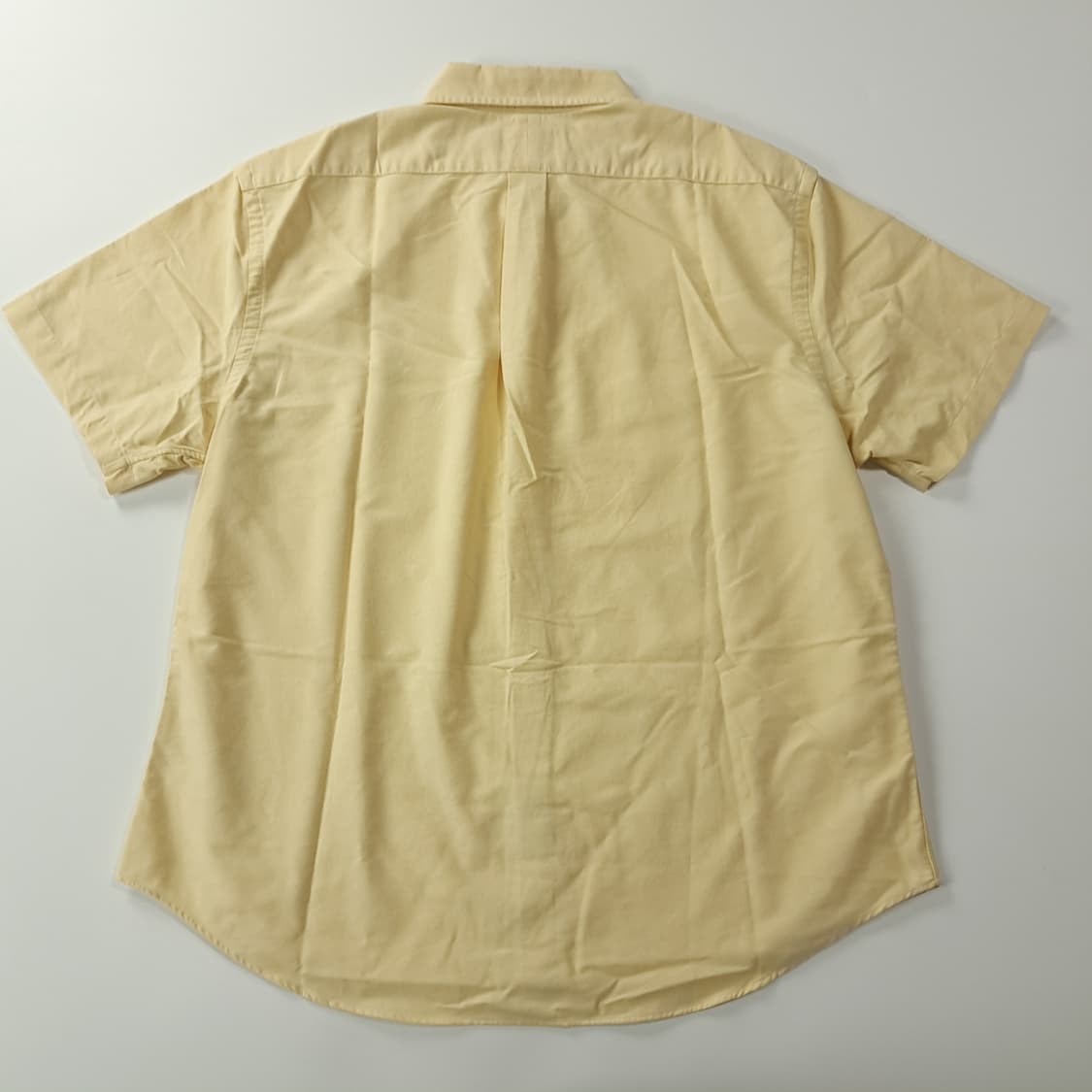 CK182 2XL 폴로 옥스포드 옐로우 반팔 셔츠 남방 상품이미지6