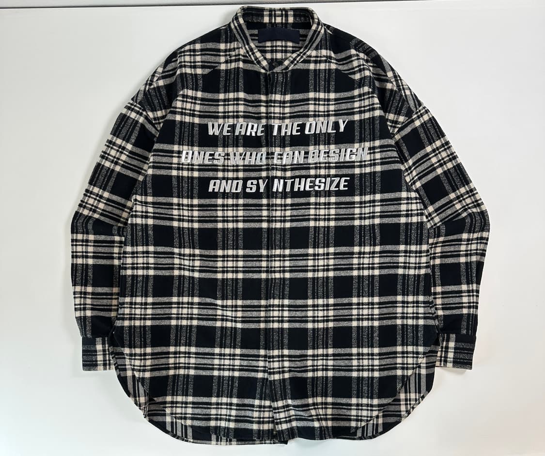 Juun.J 엠브로이더리 플란넬 셔츠(46) 상품이미지1