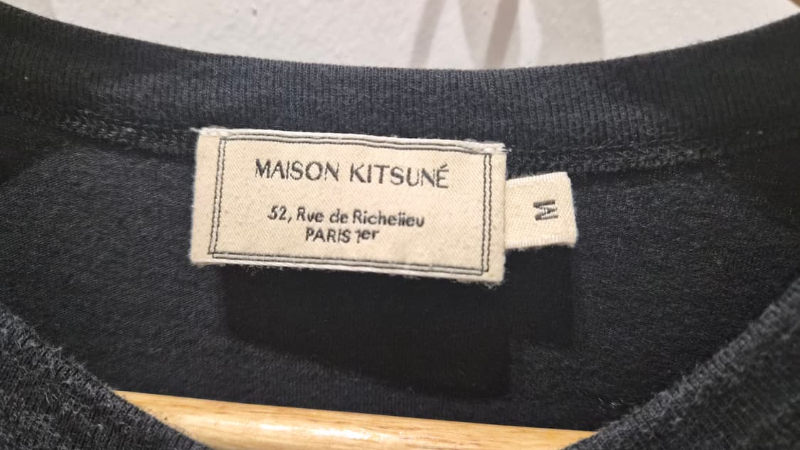 메종키츠네 자수 반팔 상품이미지4