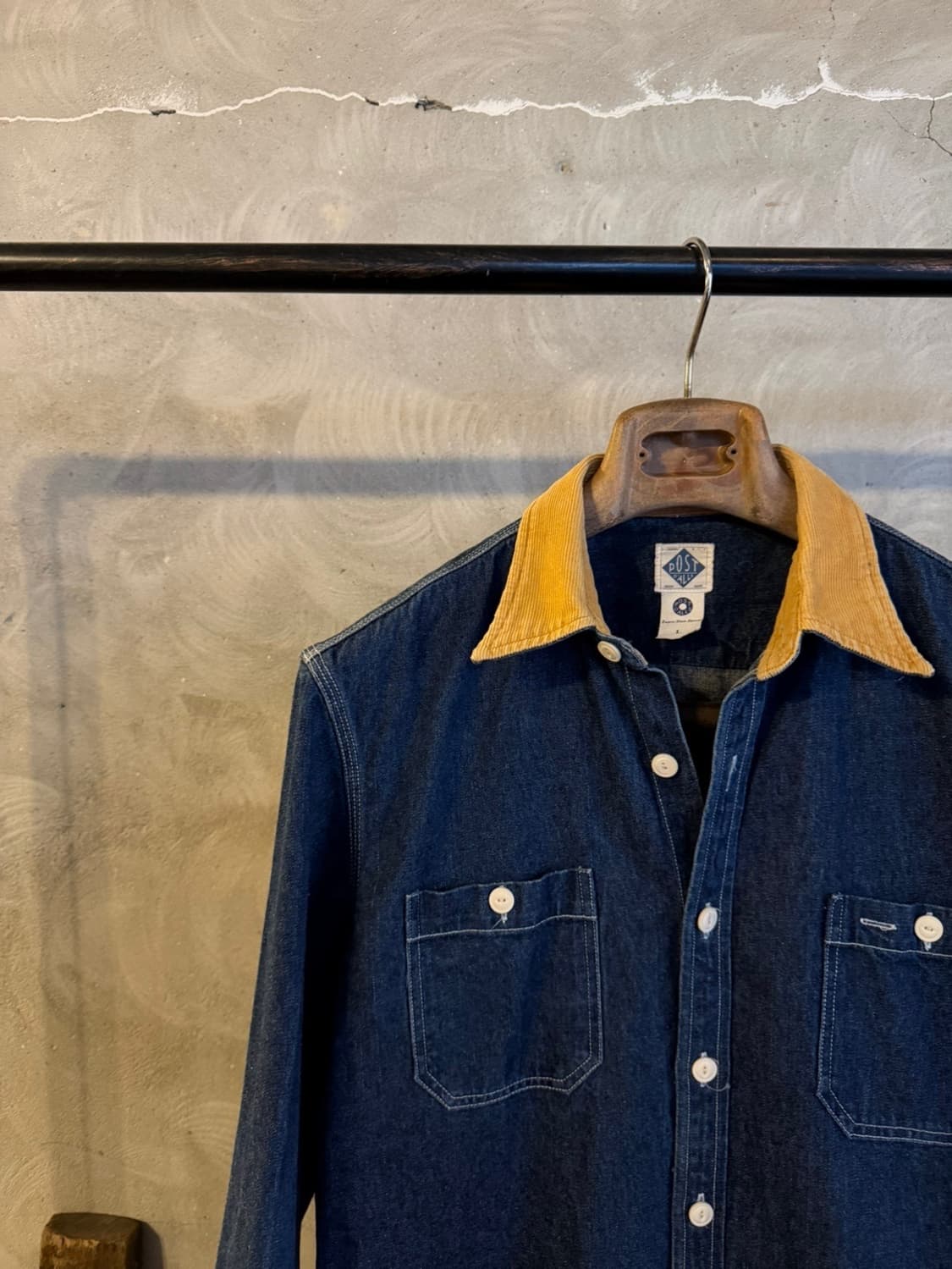 포스트 오버롤즈 워크셔츠 100 상품이미지2