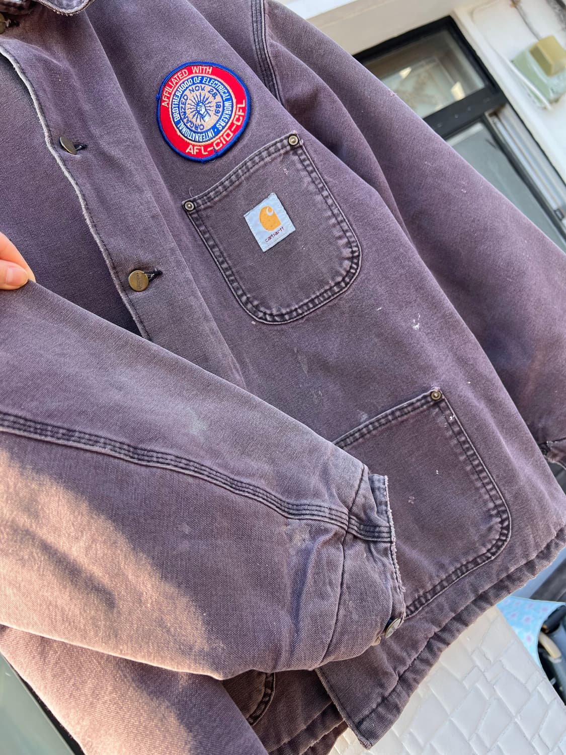 90s 칼하트 USA 빈티지 초어자켓 상품이미지3