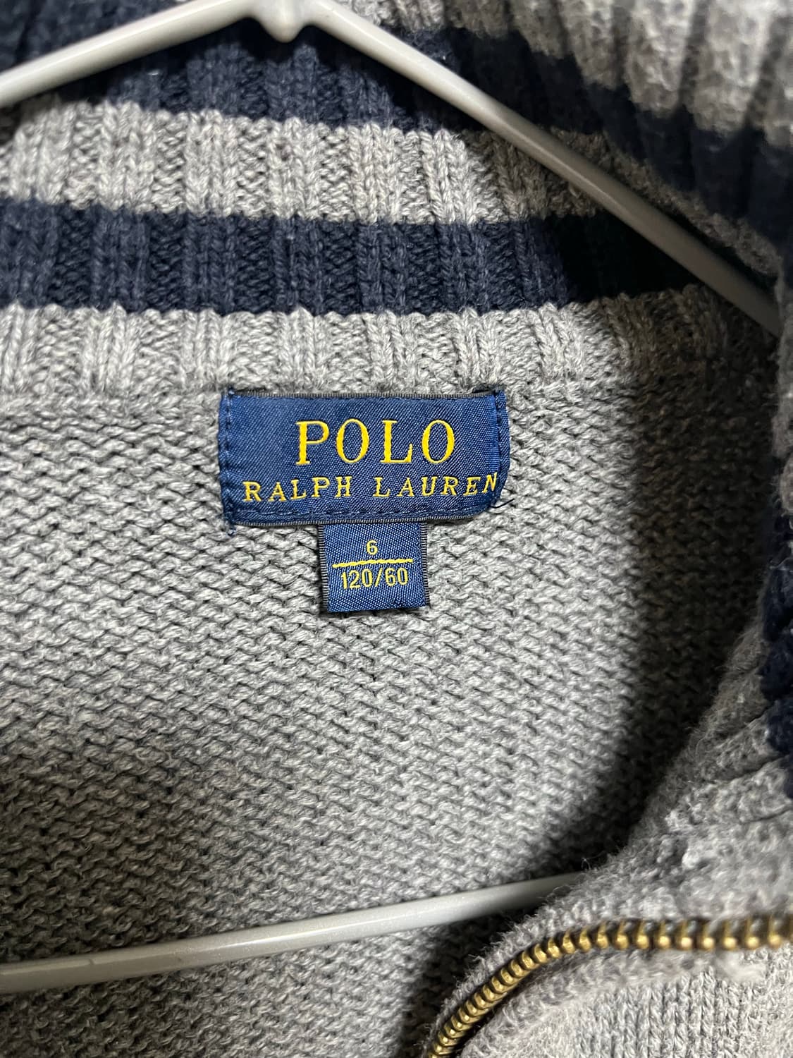 폴로 랄프로렌 키즈 니트 집업 가디건 상품이미지4