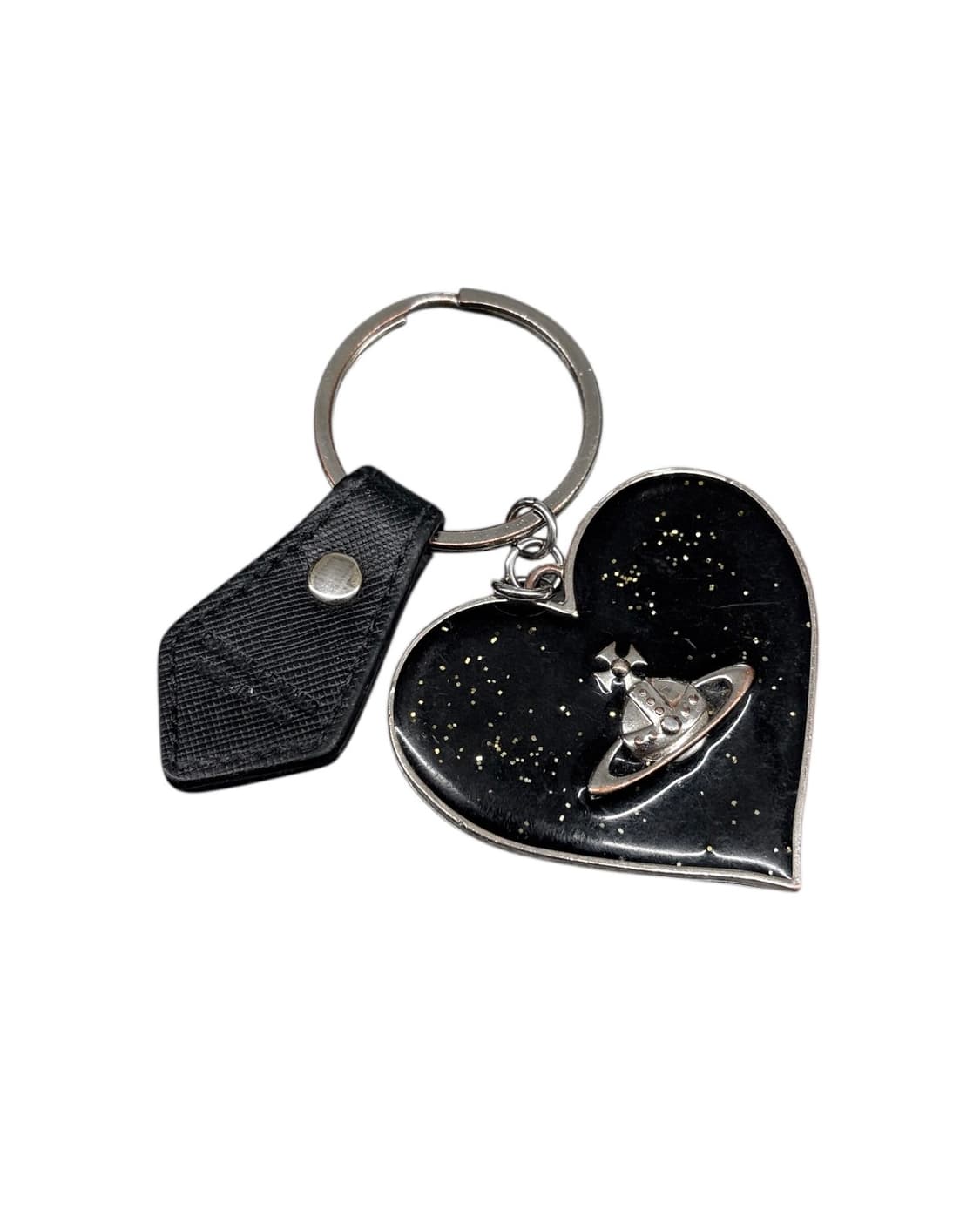 비비안 웨스트 우드 하트 키링 상품이미지1